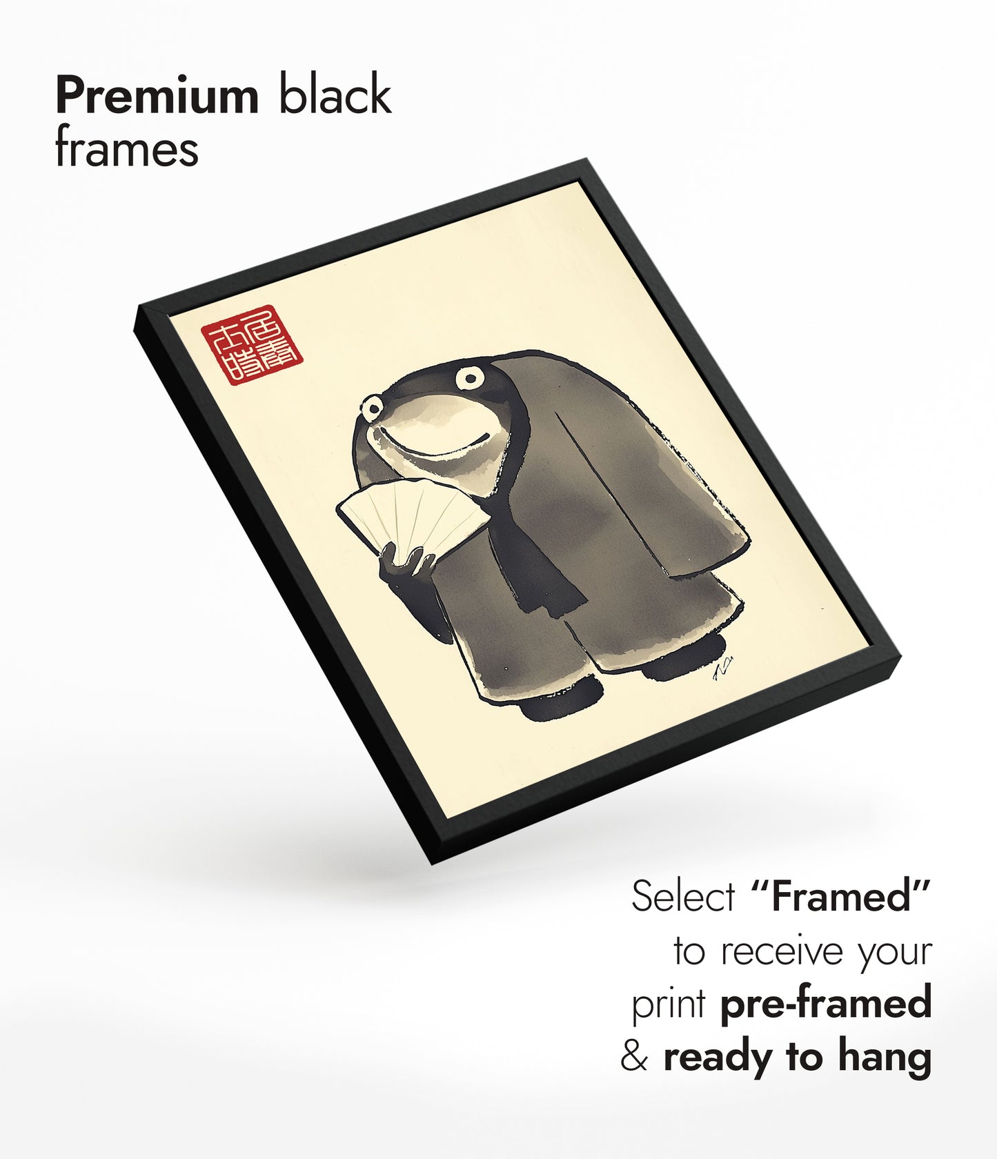 Frog With Single Fan