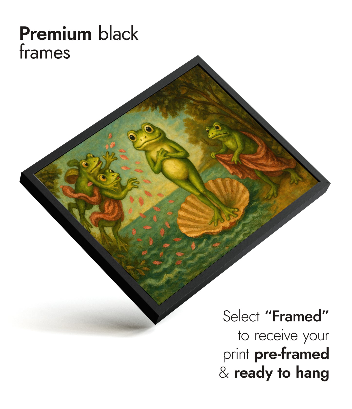 Frogicelli's Geboorte van Venus