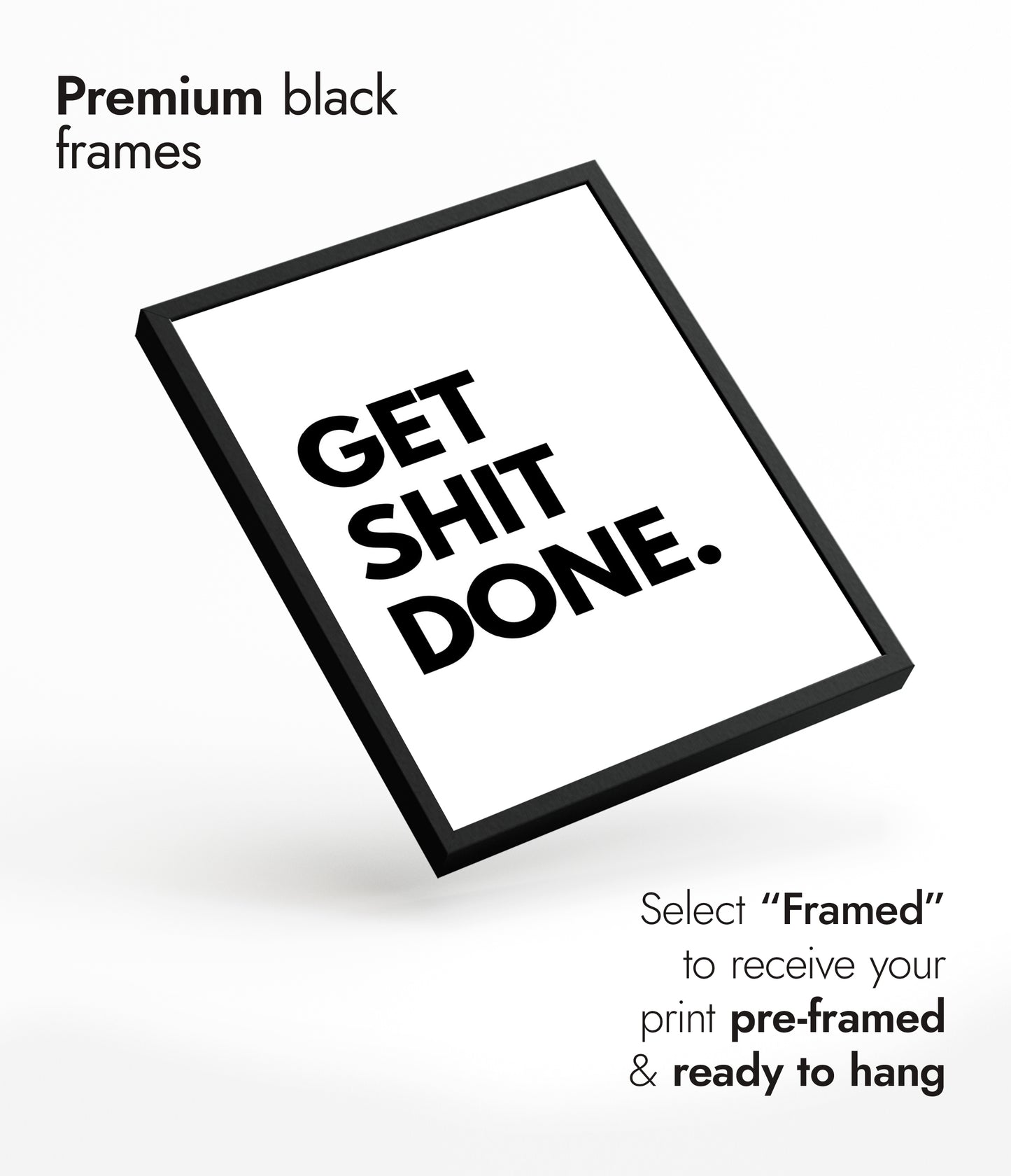 Erledige den Scheiß.