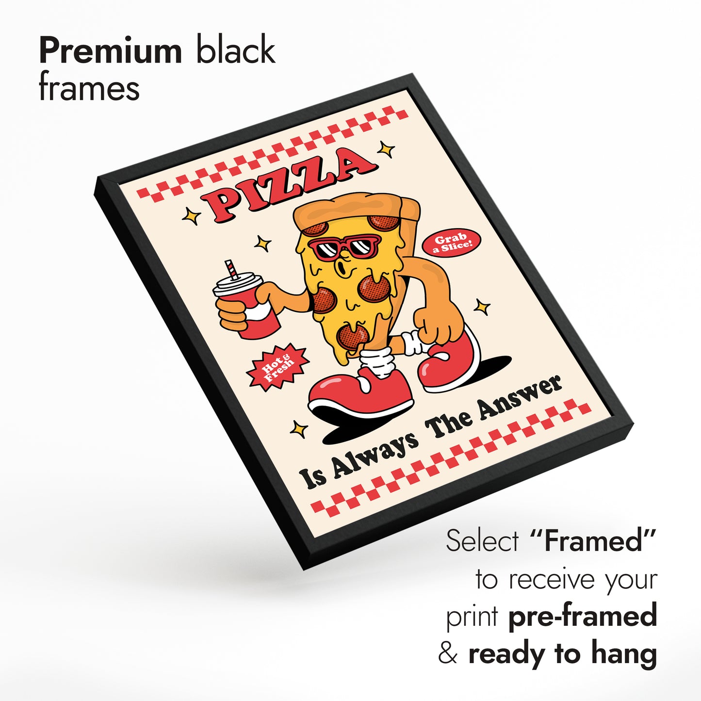 Klassische Food-Maskottchen