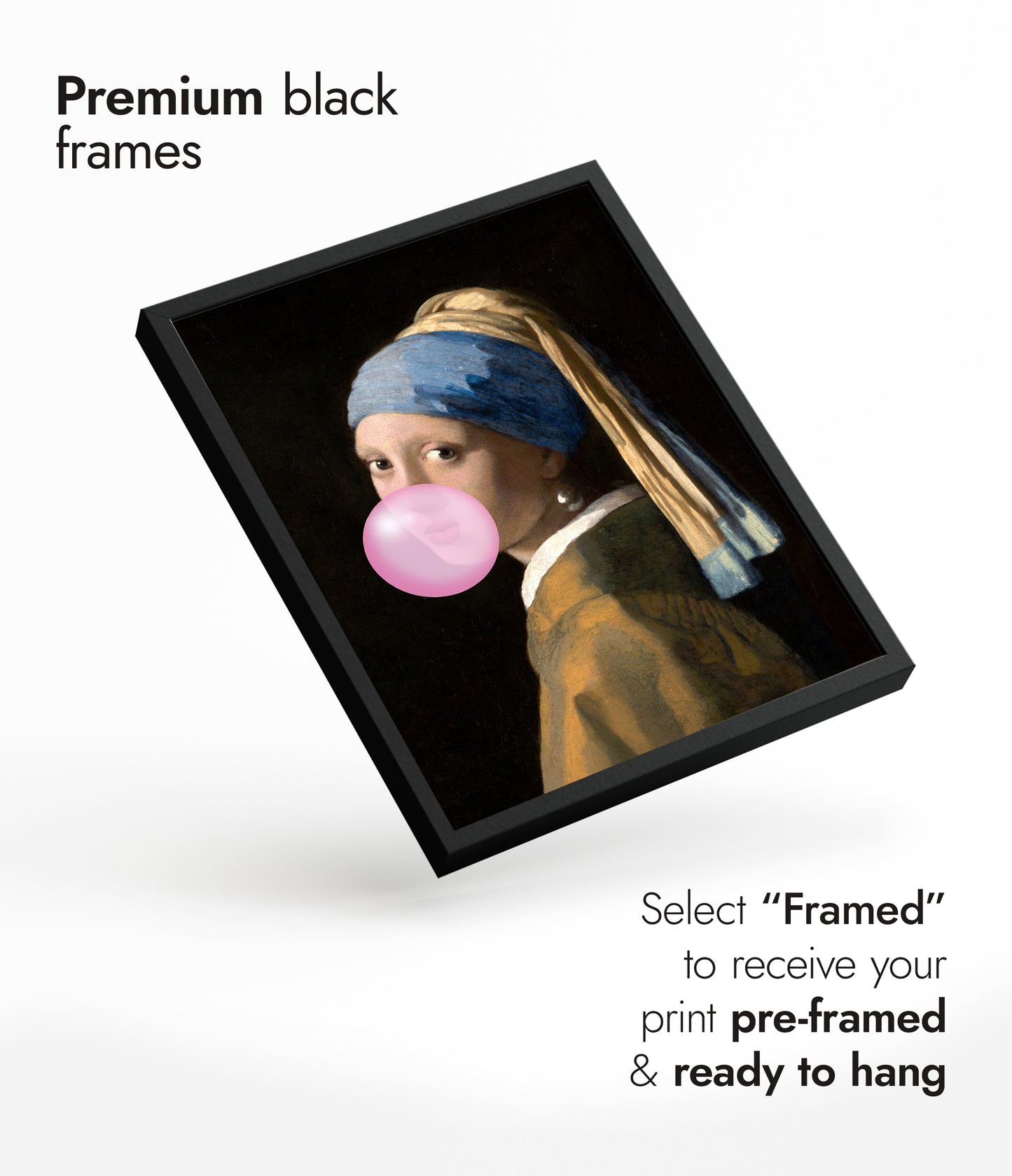 Bubblegum Parel Oorbel