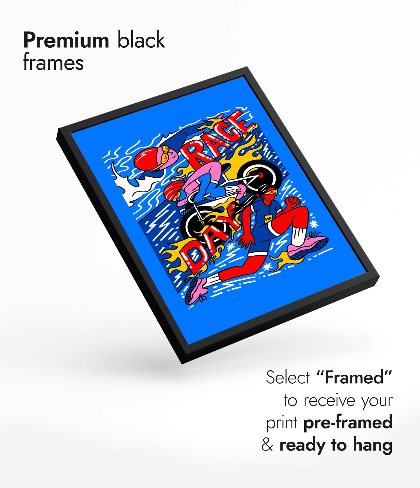 Triathlon On Race Day