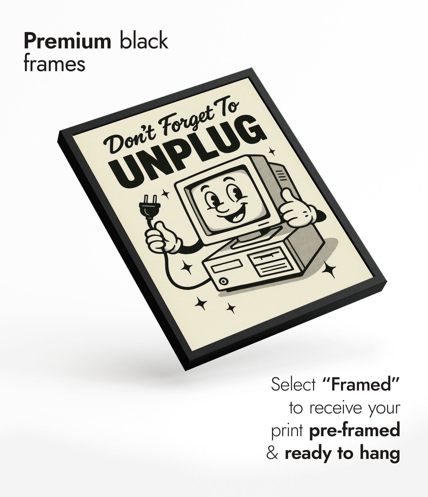 Glöm inte att koppla ur