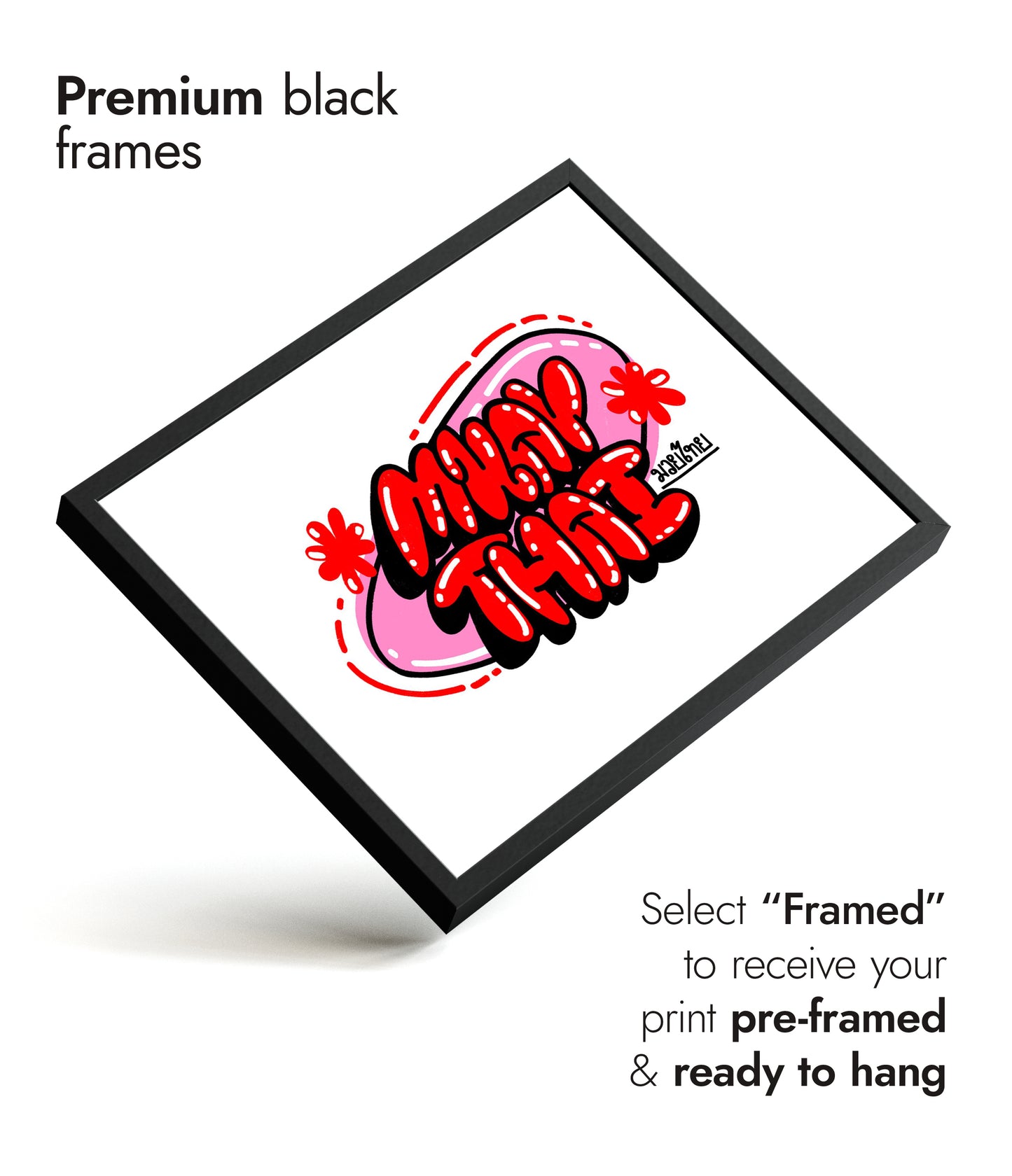 Muay Thai Typography