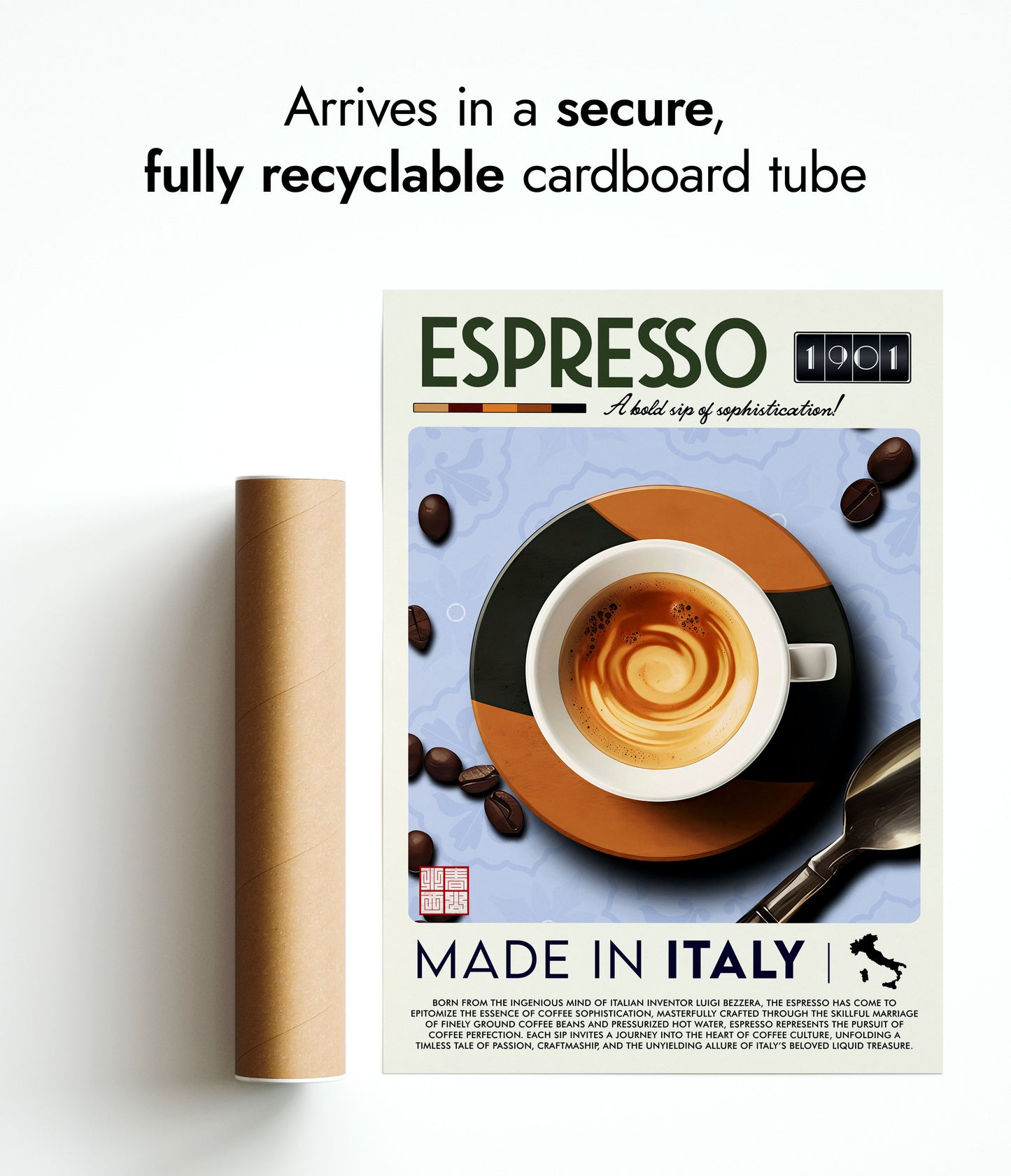 Italienskt kaffe - Set om 3