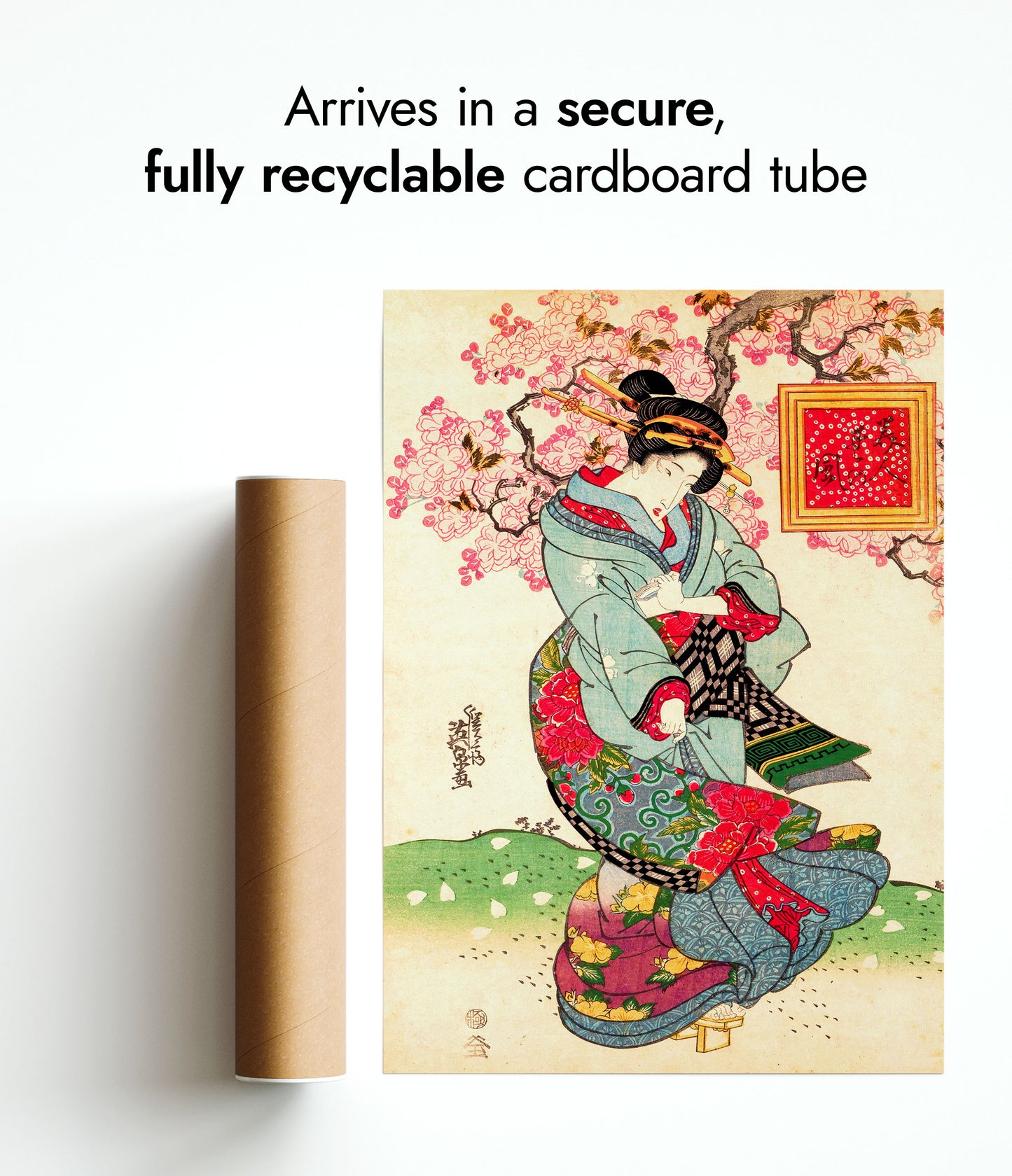 Geisha Ausstellung - Set aus 3