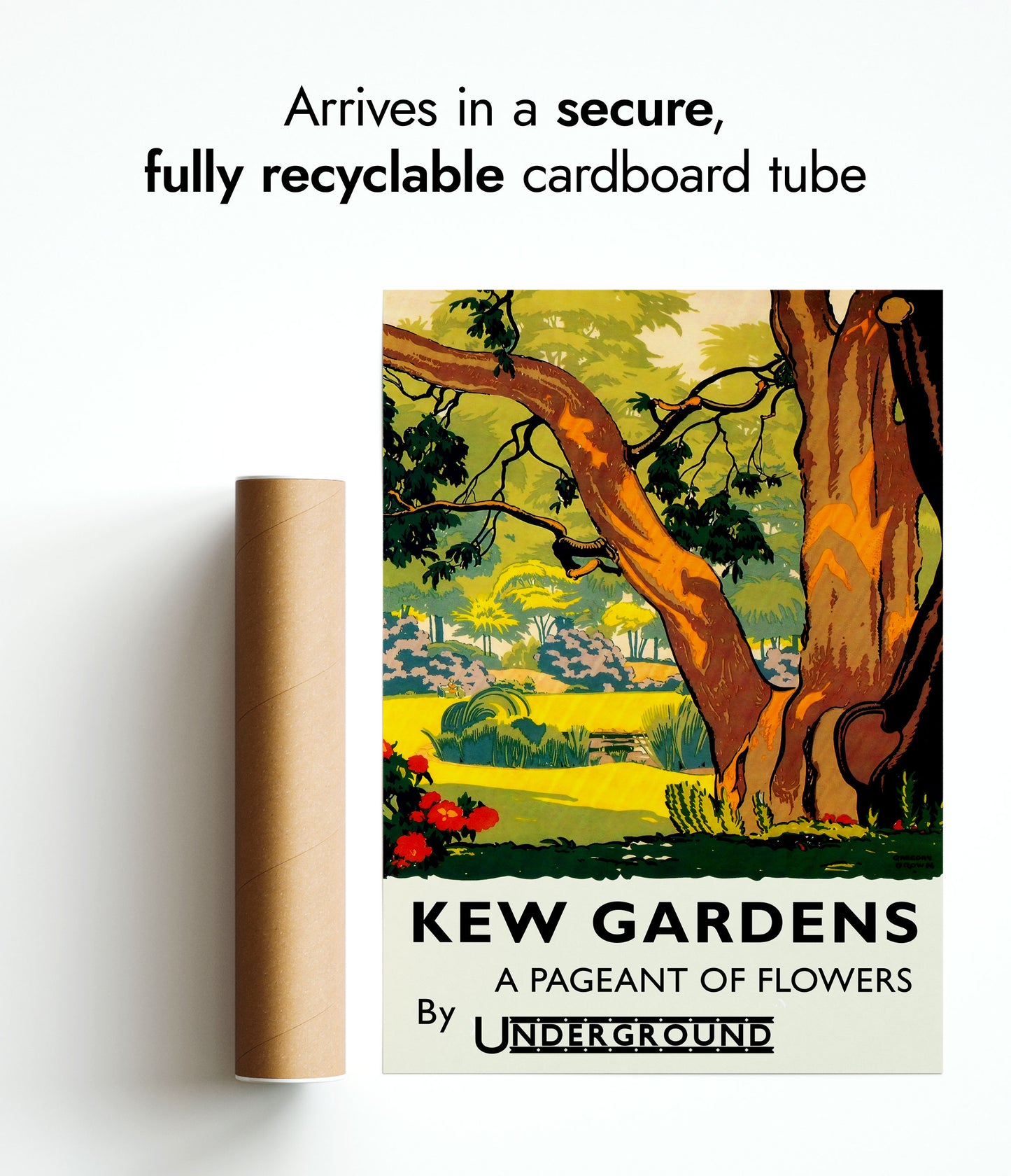Kew Gardens London Underground - Set van 3