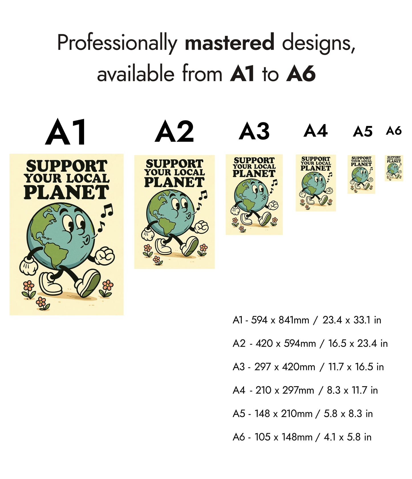Unterstütze deinen lokalen Planeten