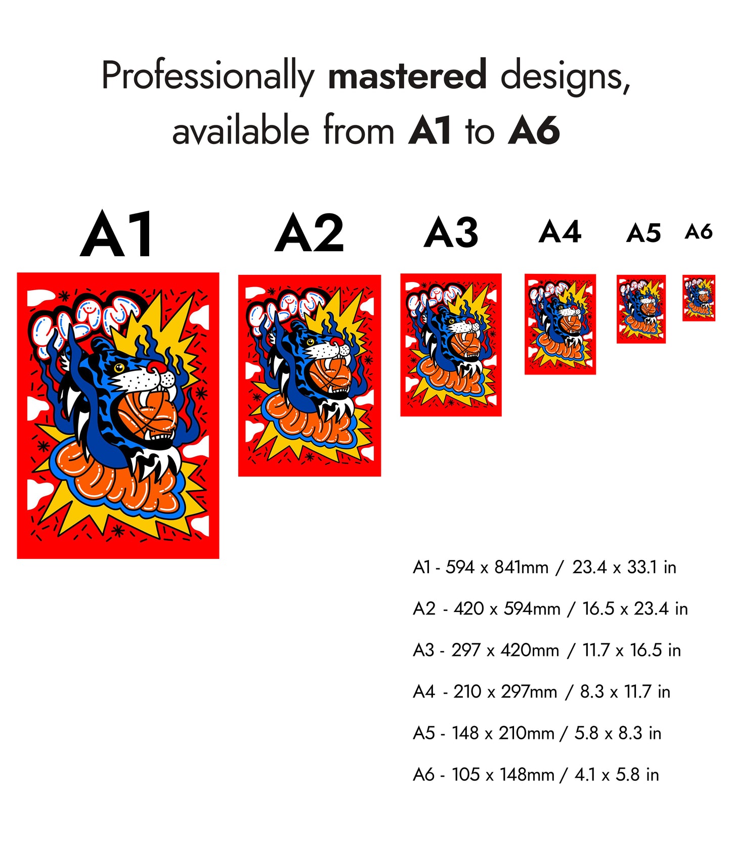 Tiger with Basketball