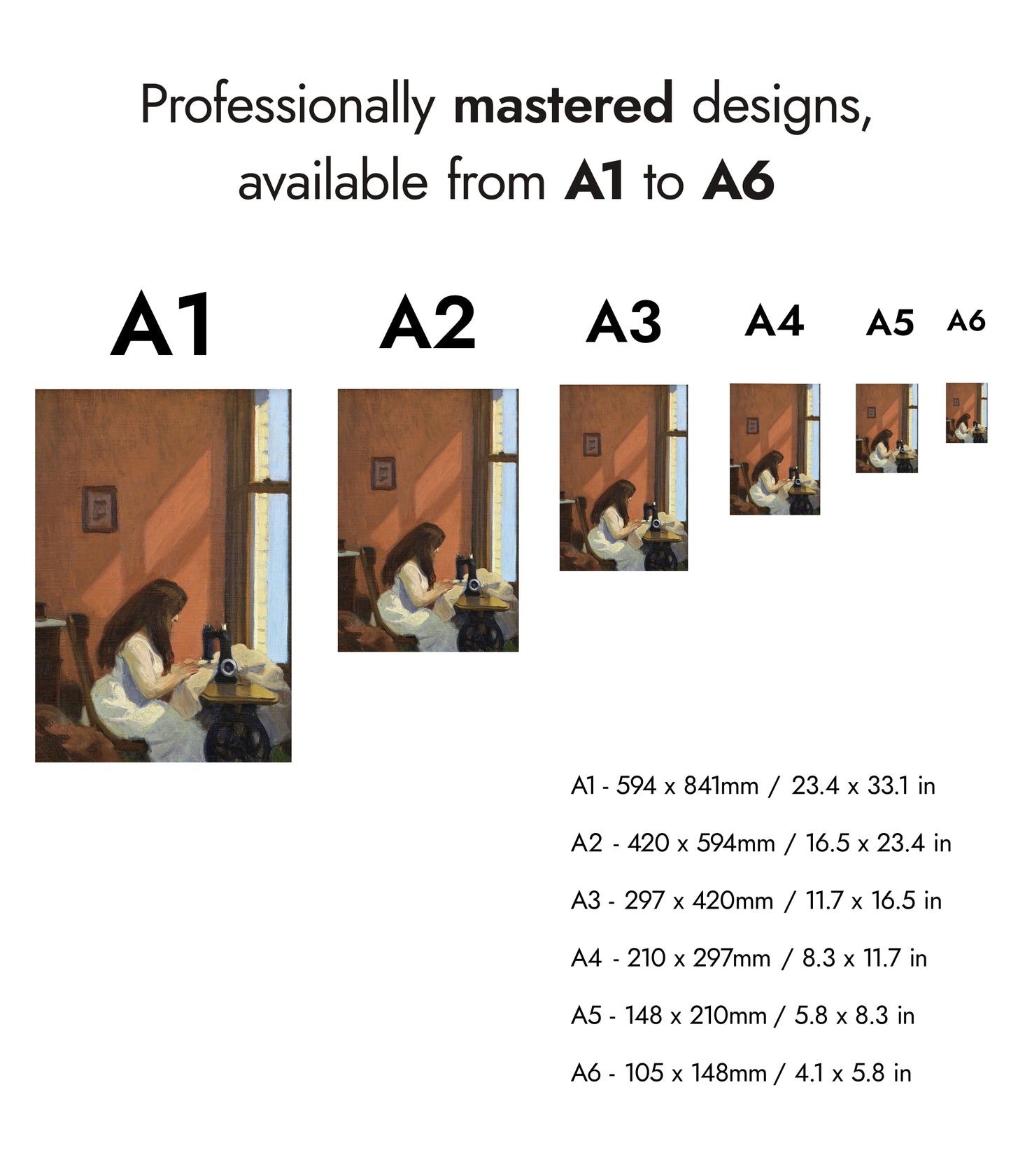 Meisje bij een naaimachine