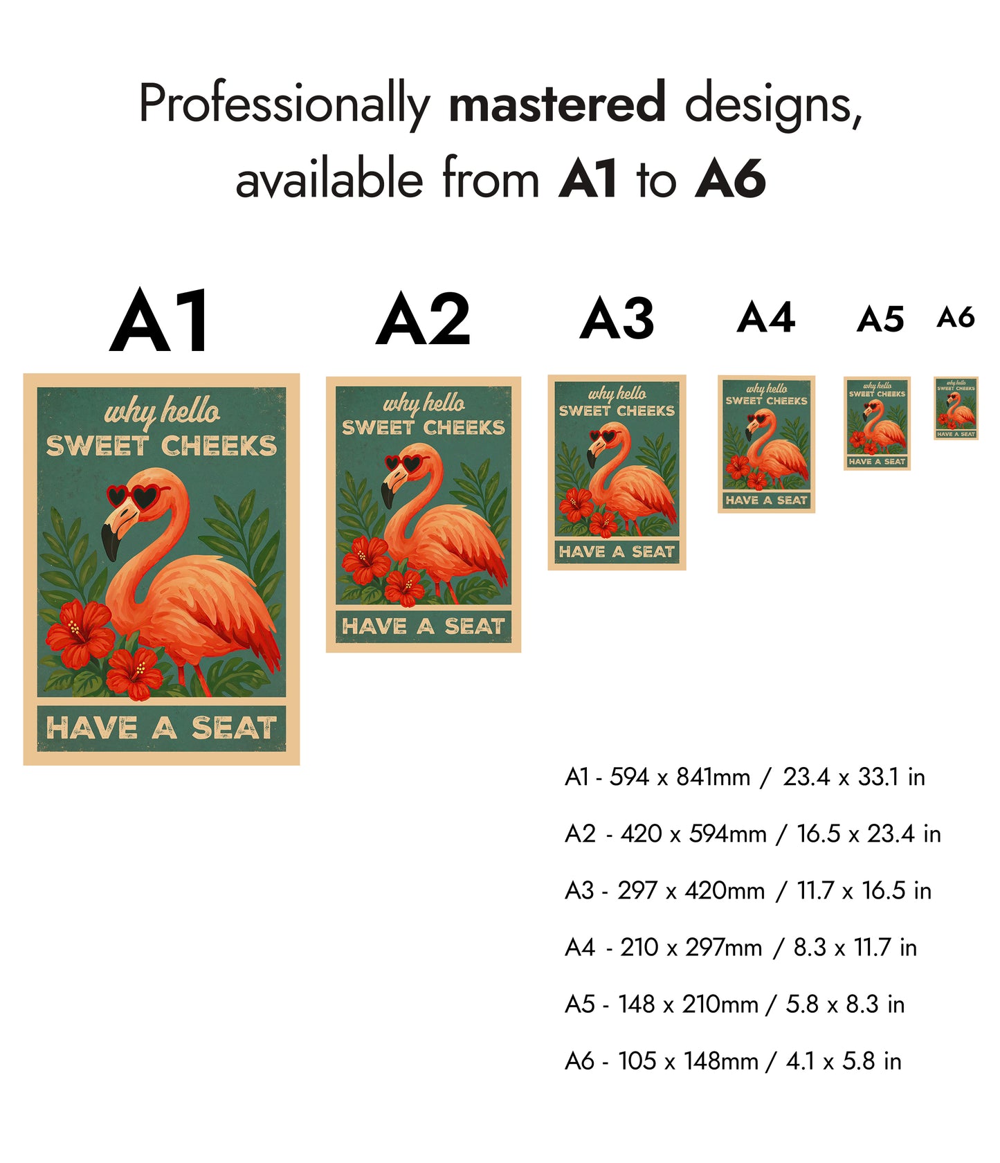 Bonjour, jolies joues flamant