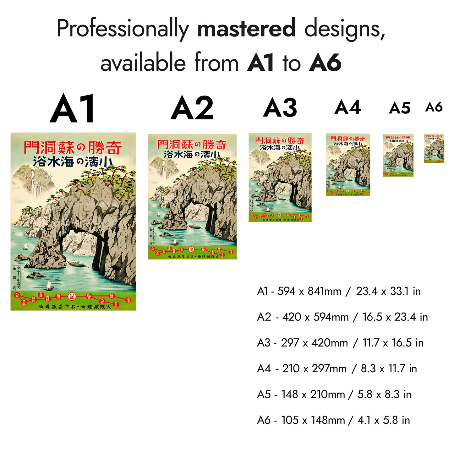 Trio de voyageurs japonais des années 1930