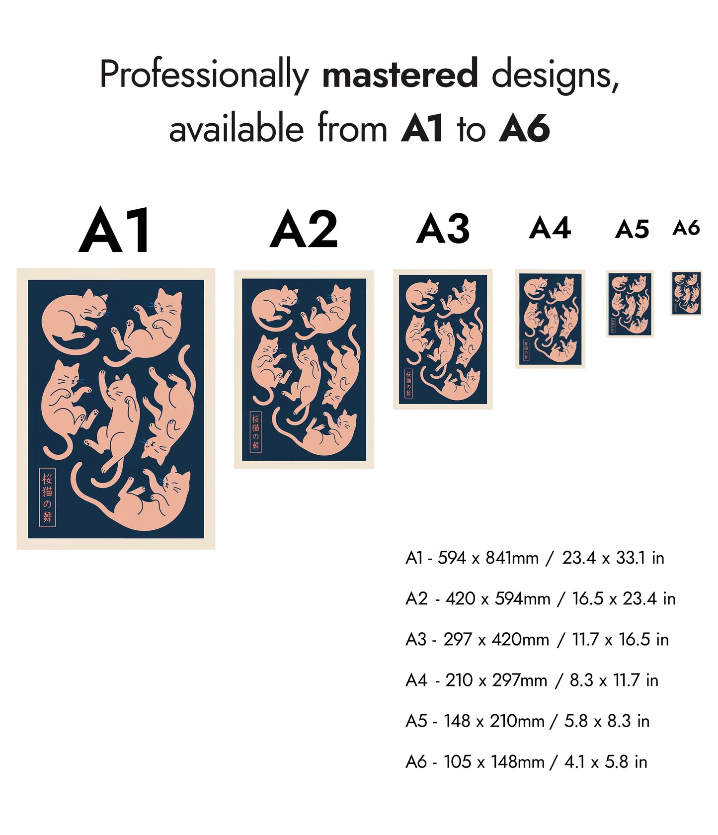 Sleeping Japanese Cats