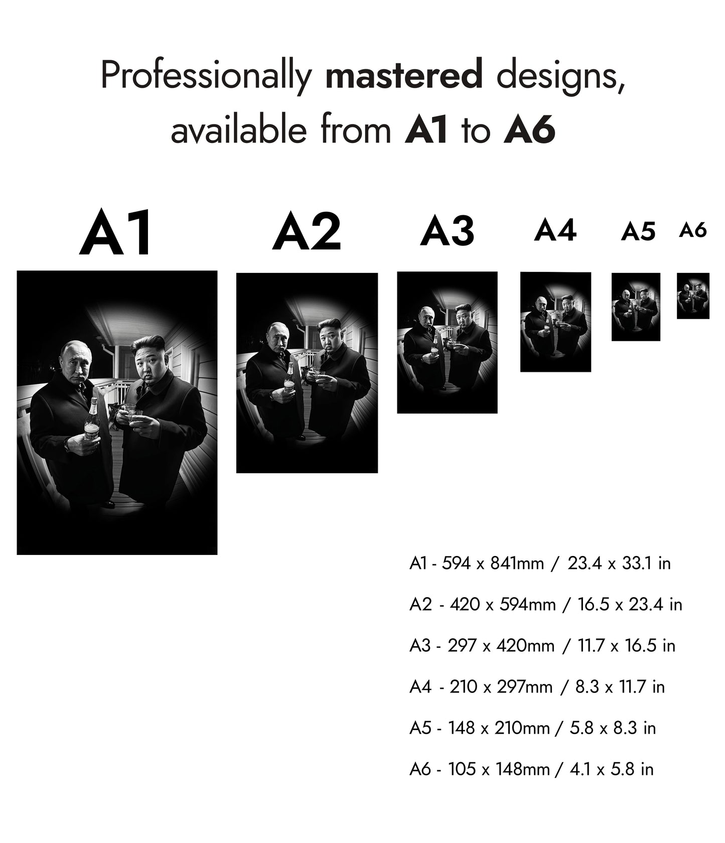 Poetin & Kim Jong-Un