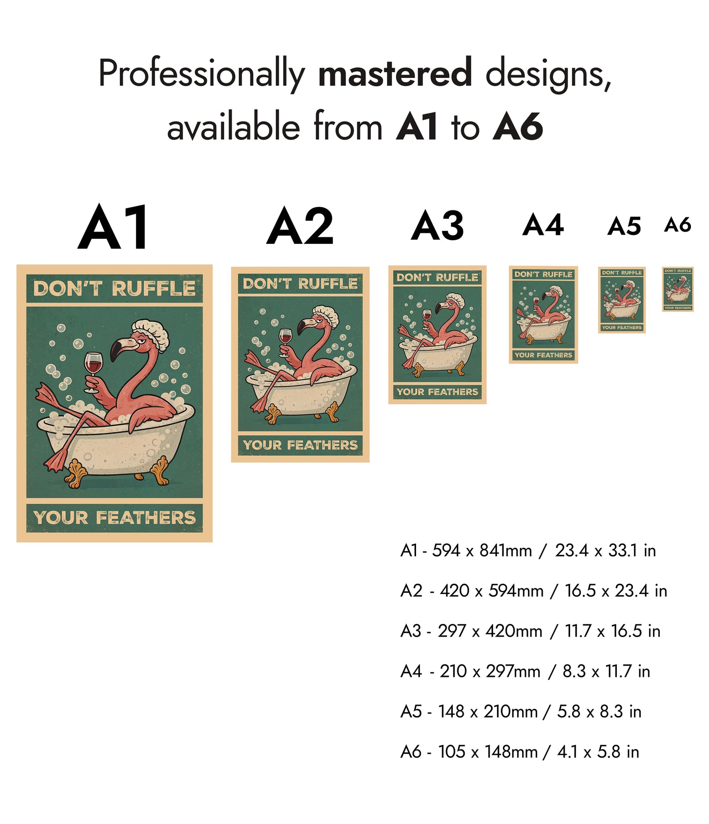 Maak je veren niet los