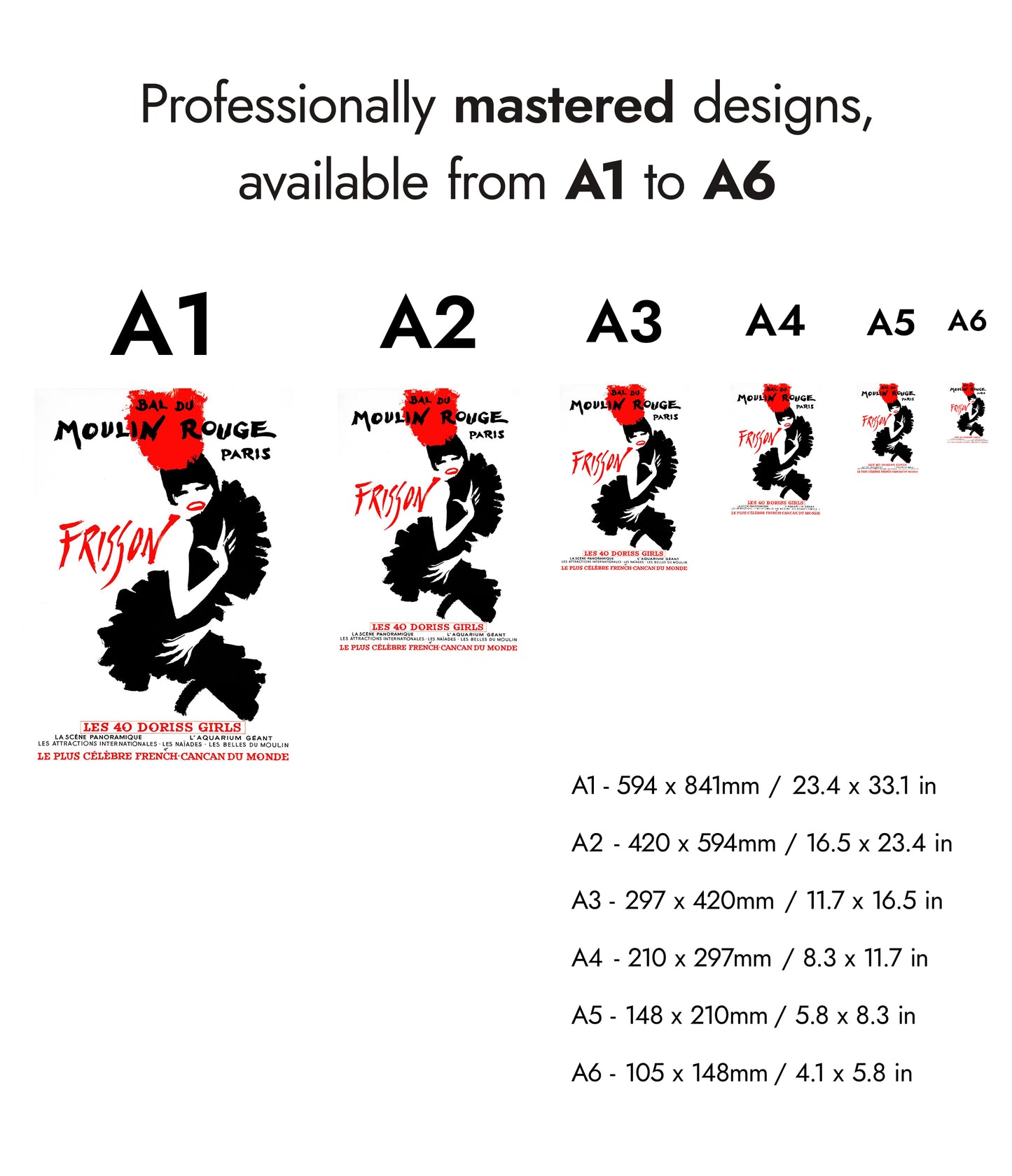 Bal du Moulin Rouge, Rysning