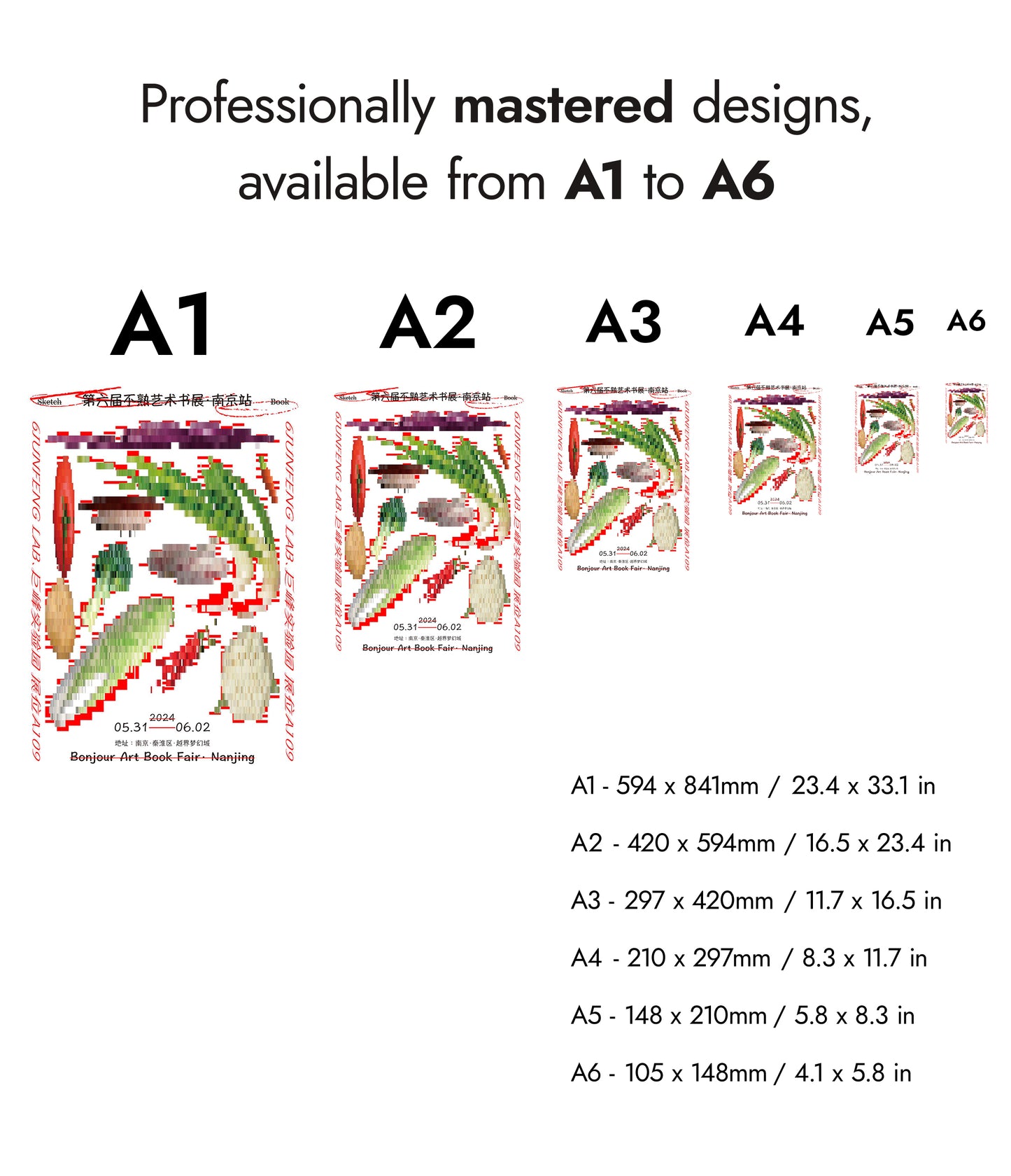 Vegetables, Nanjing Art Book Fair