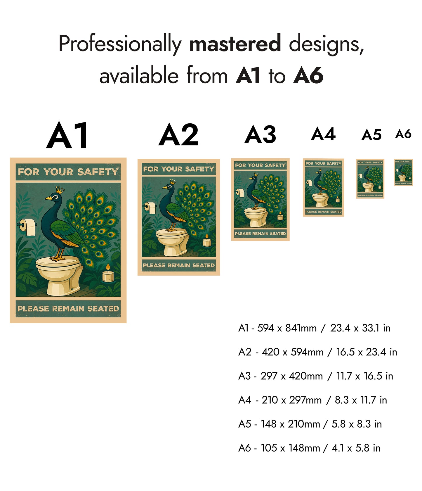 For Your Safety, Please Remain Seated