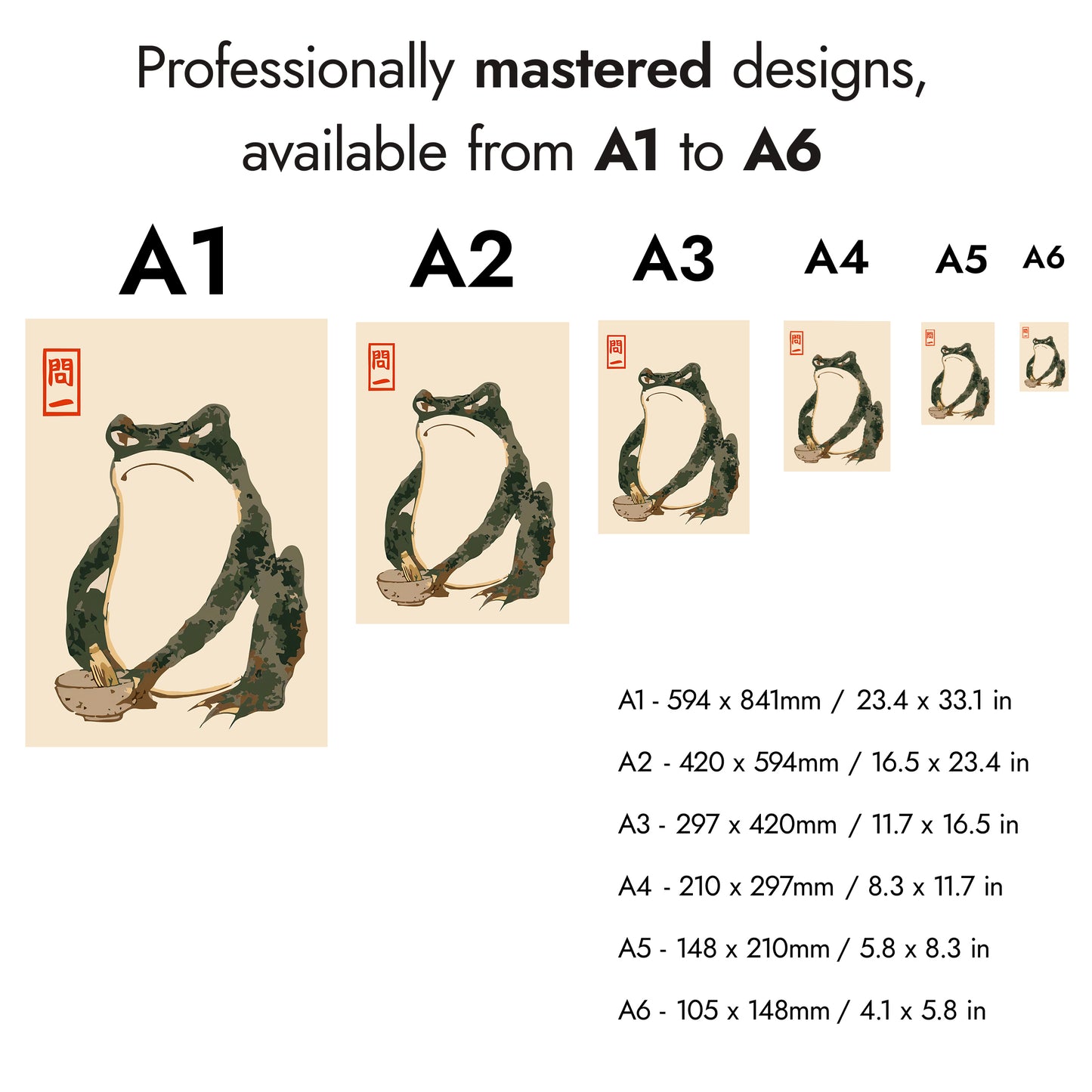 Klassischer Hoji Frosch Dreifach