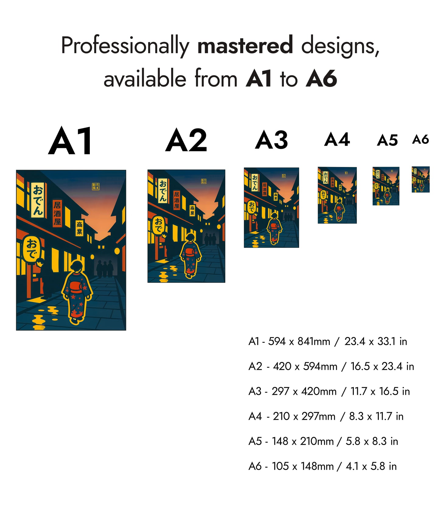 A Walk in Osaka at Night