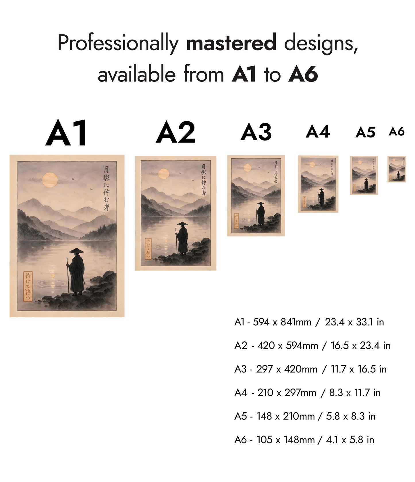 Der Wanderer und der Mond