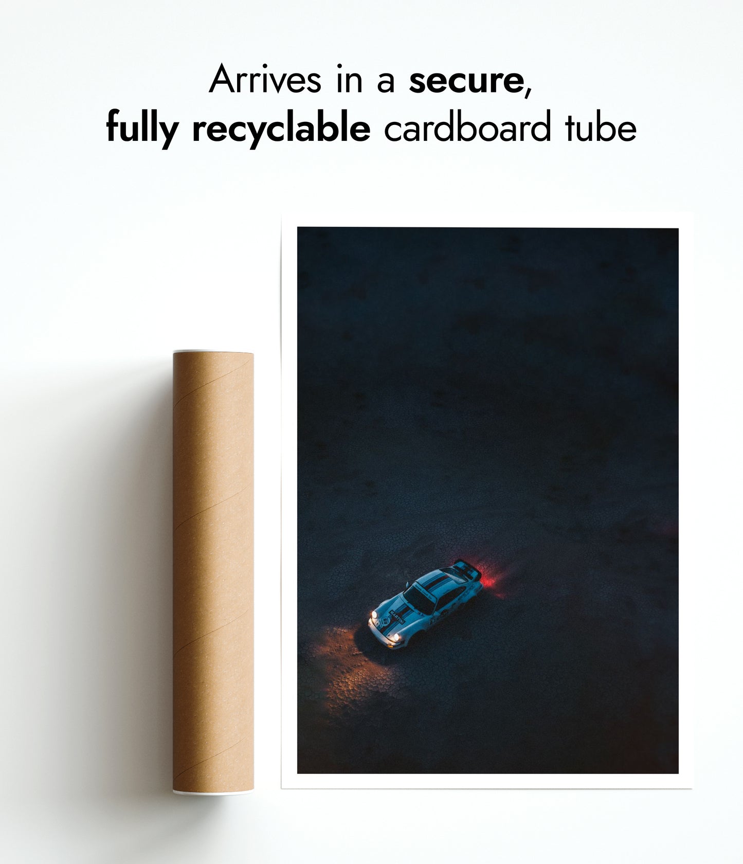 Driving Across the Lakebed