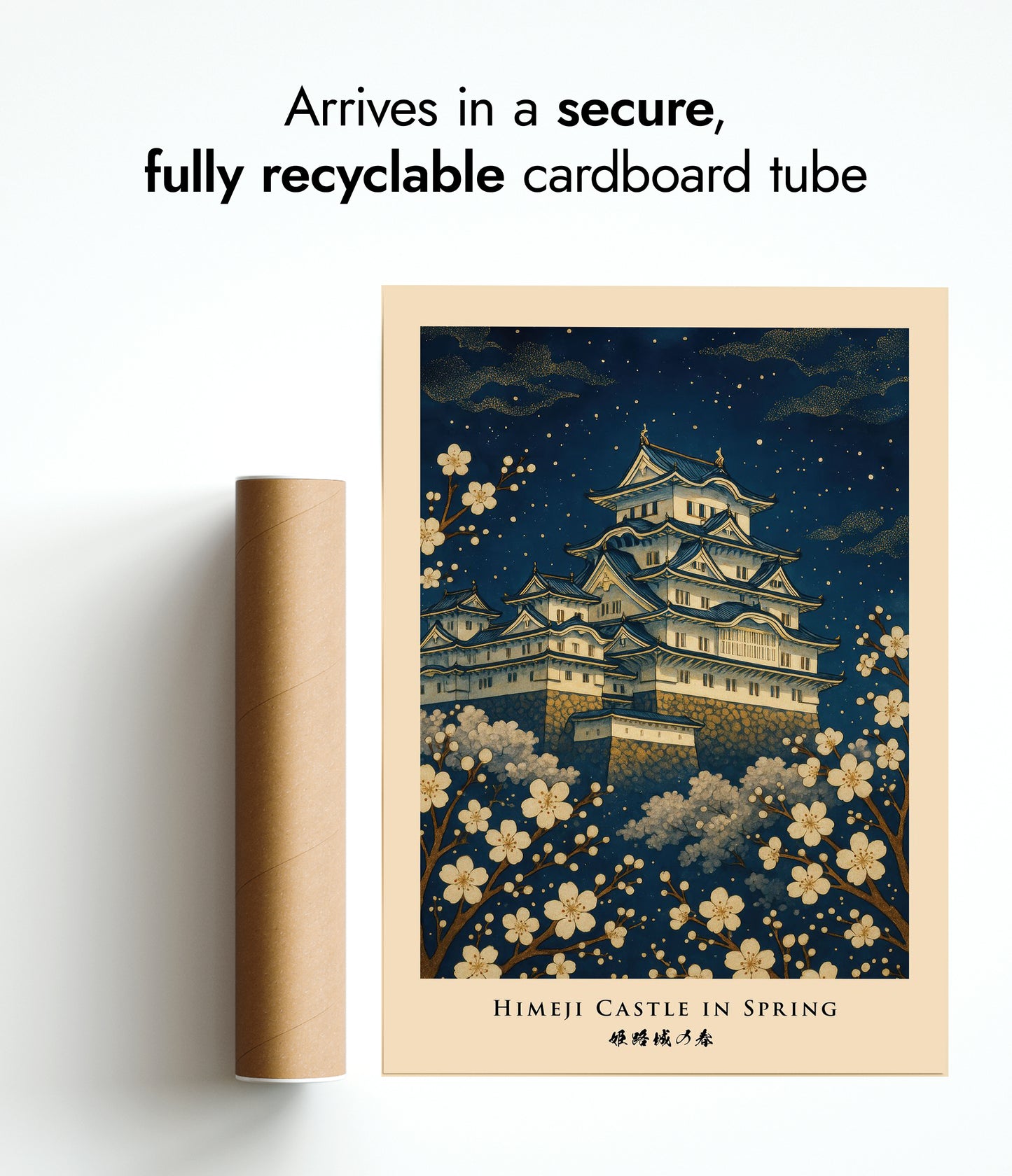 Himeji Castle in Spring