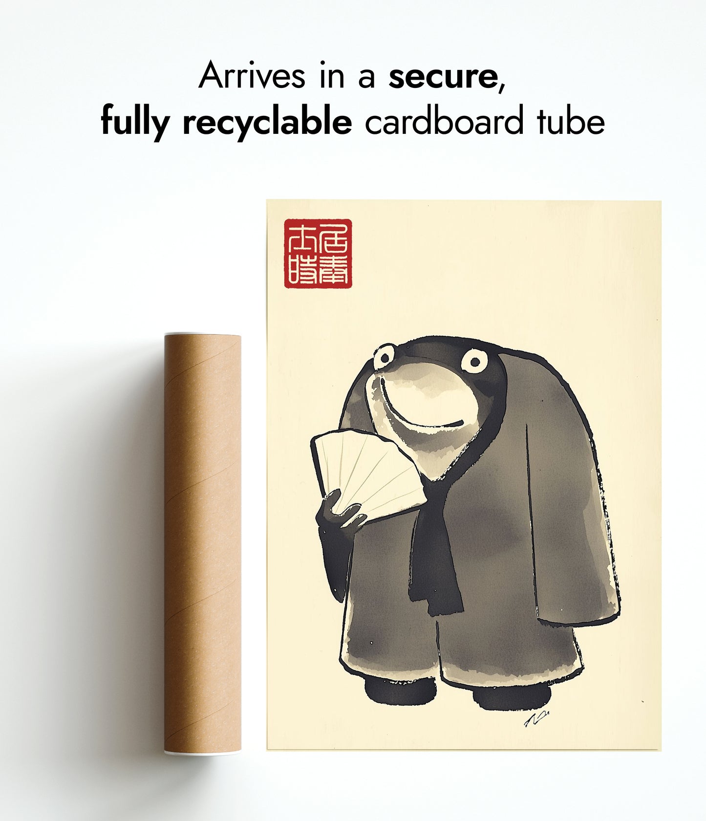 Frog With Single Fan