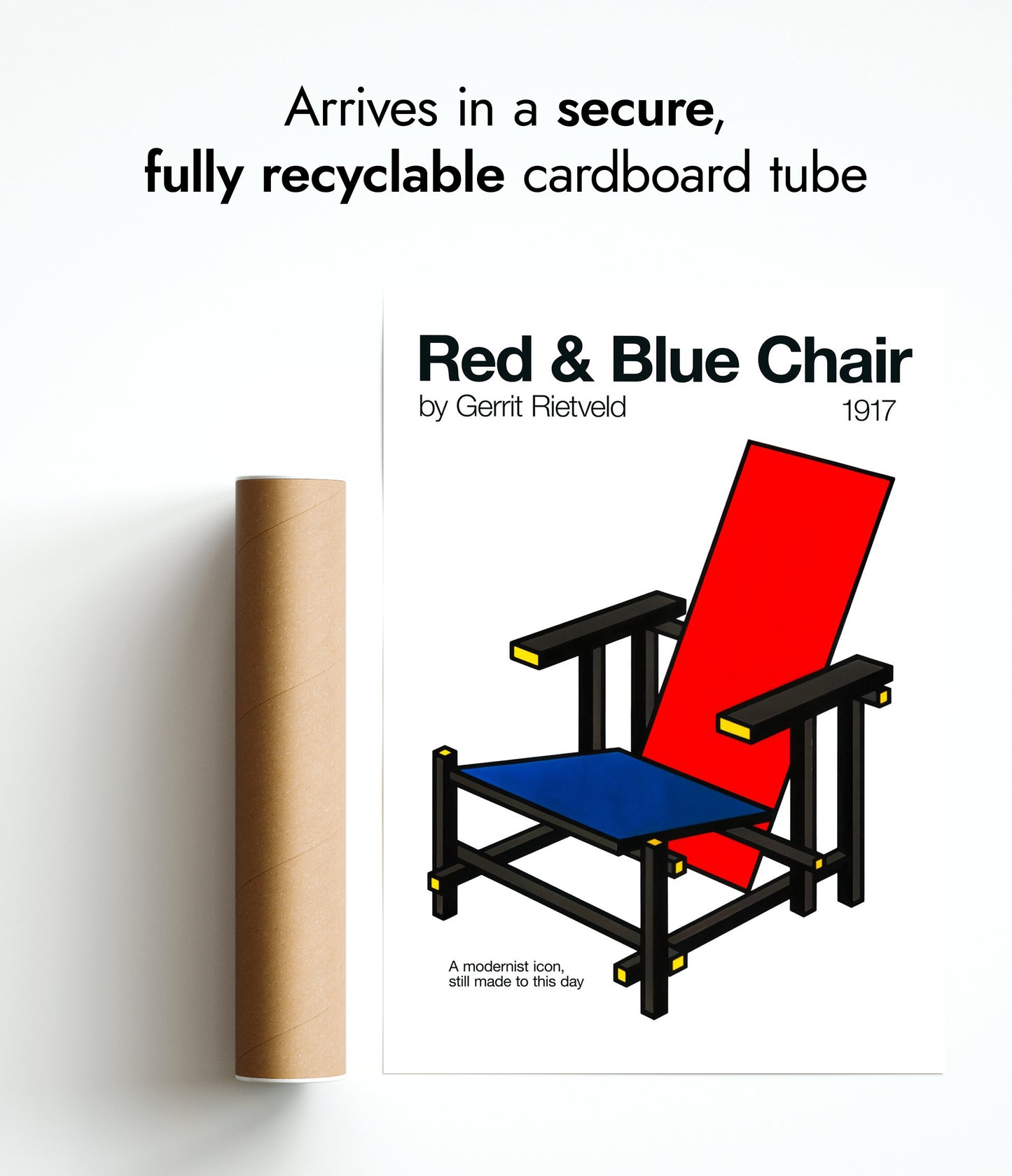 Red & Blue Chair