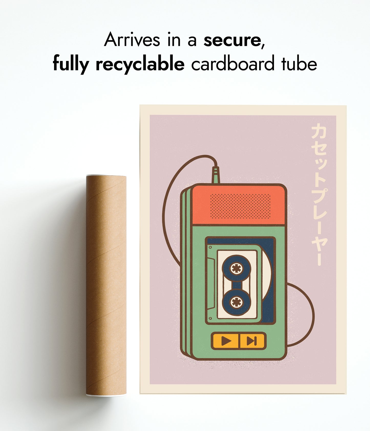 Draagbare cassetteplayer