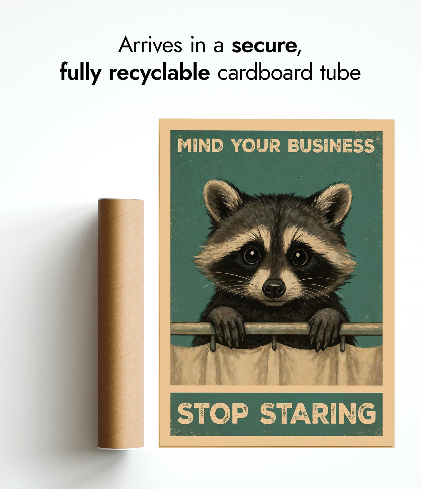 Kümmer dich um deinen eigenen Kram, hör auf zu starren