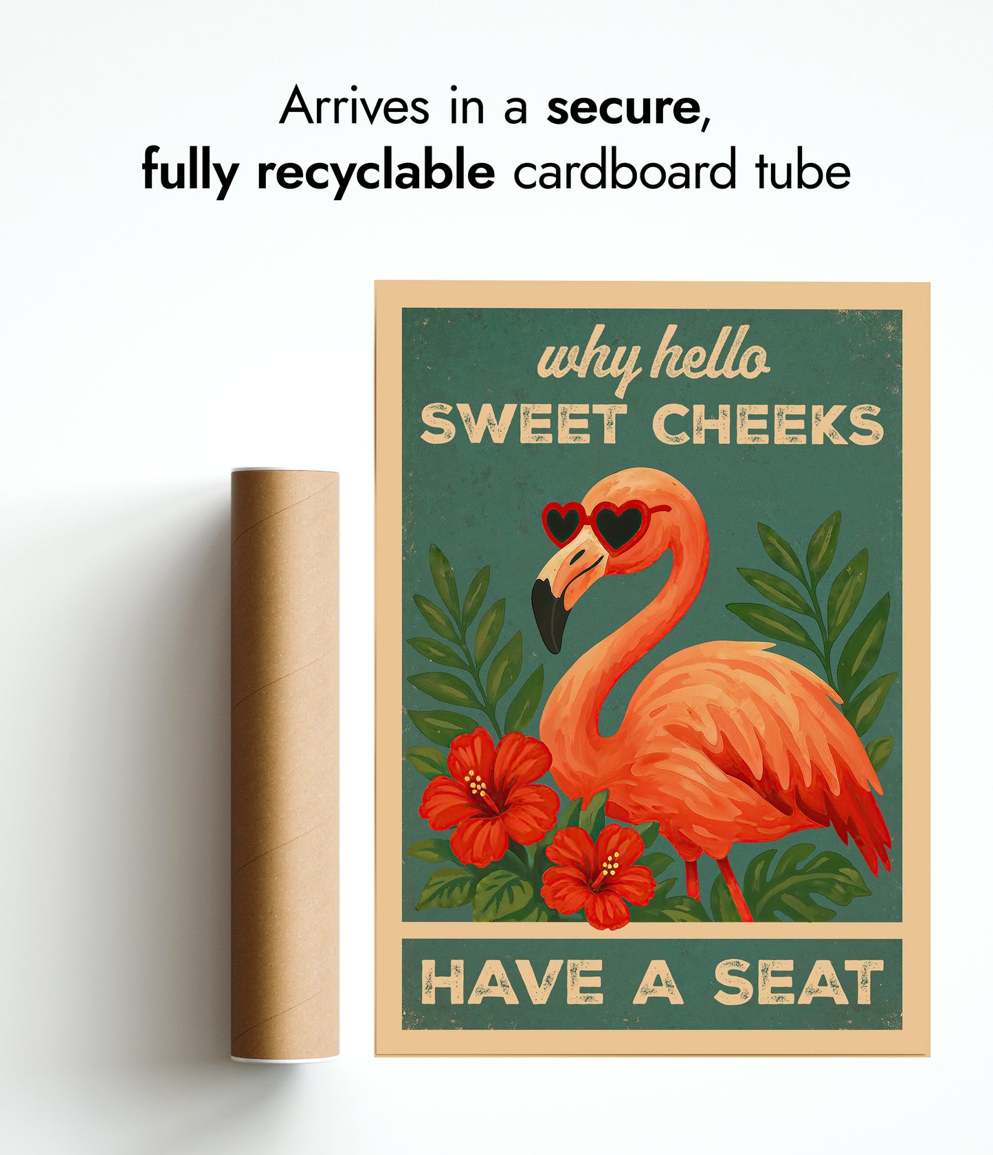 Bonjour, jolies joues flamant