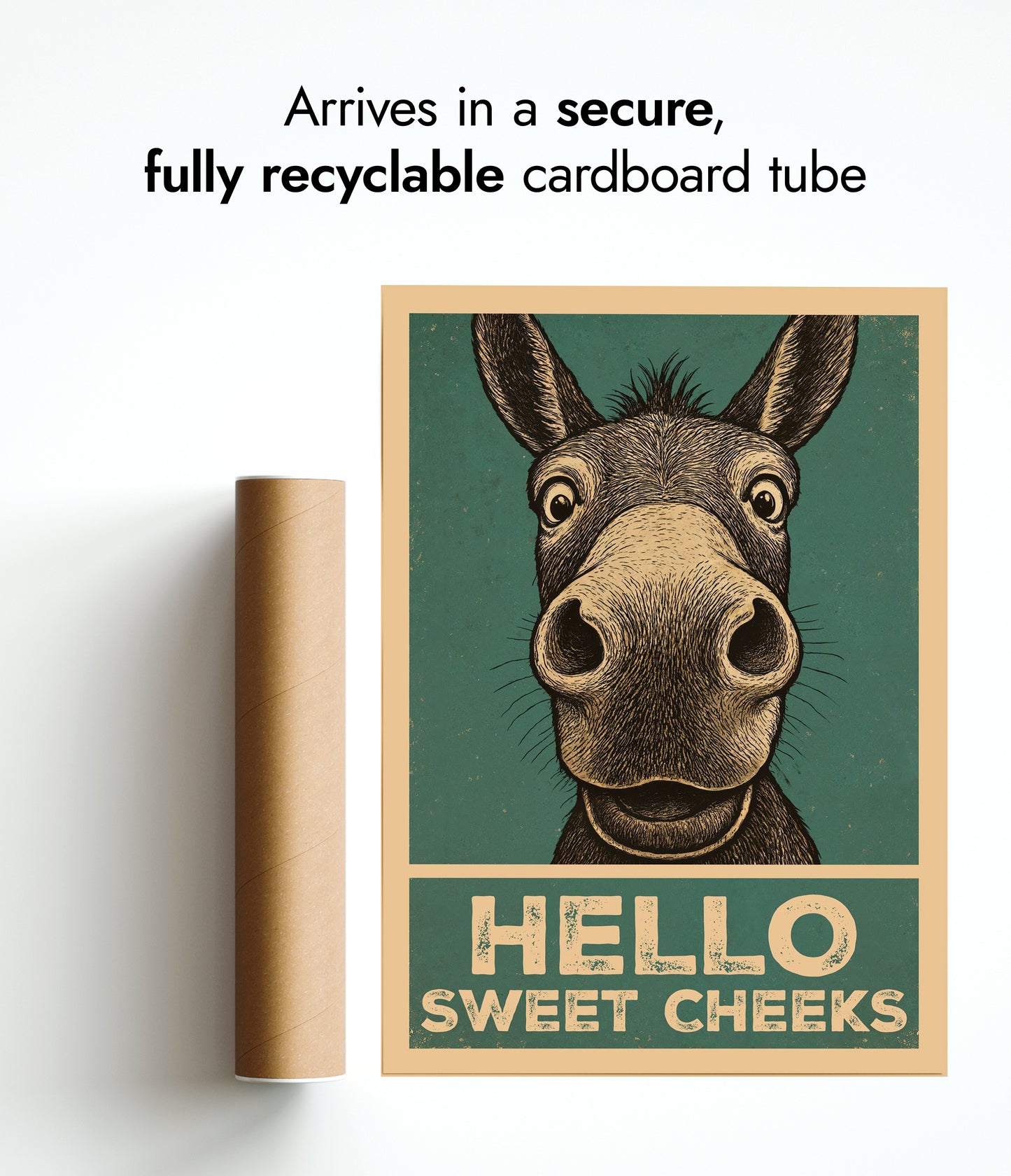 Hallo Zoete Wangen Ezeltje