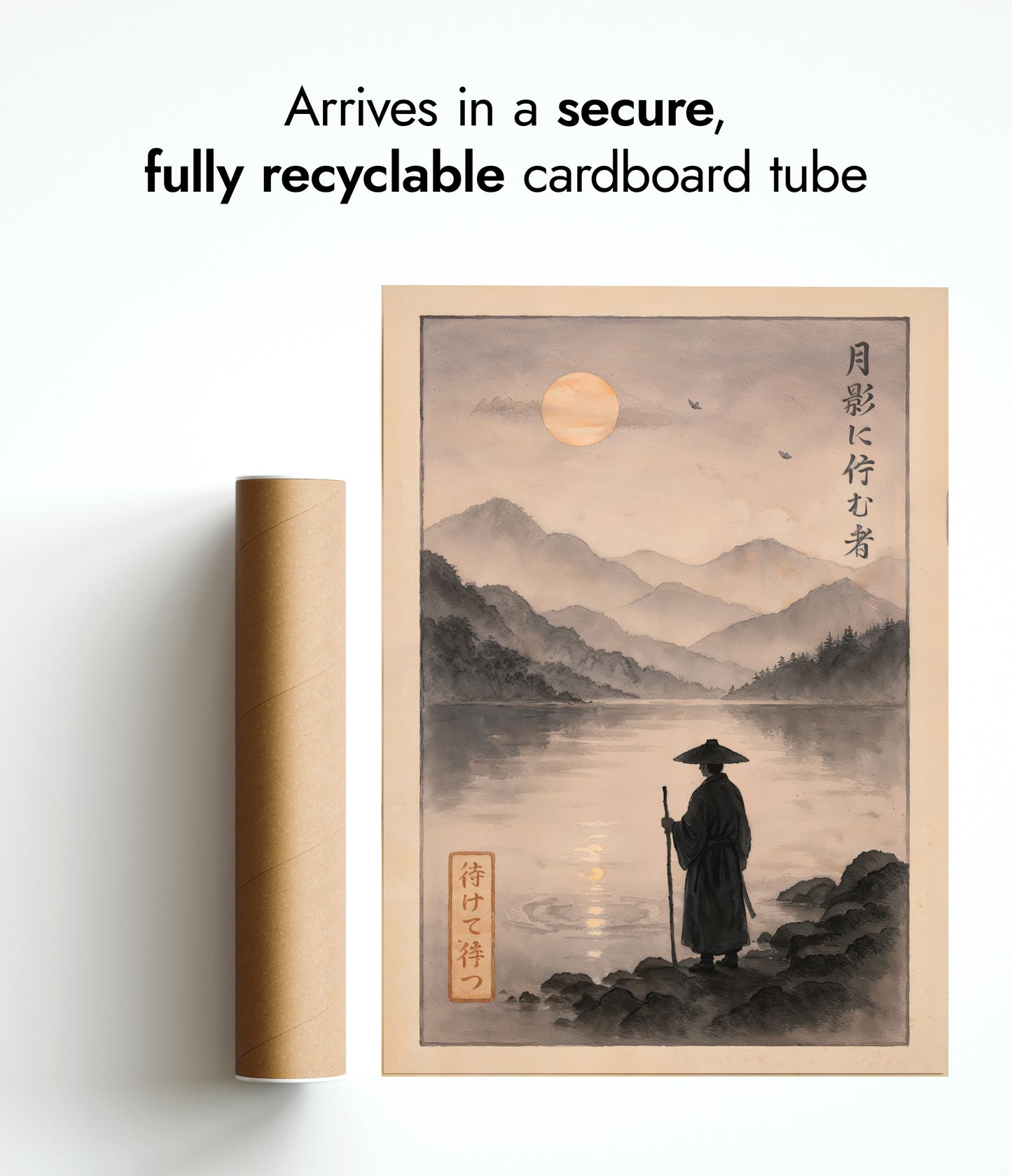 Der Wanderer und der Mond