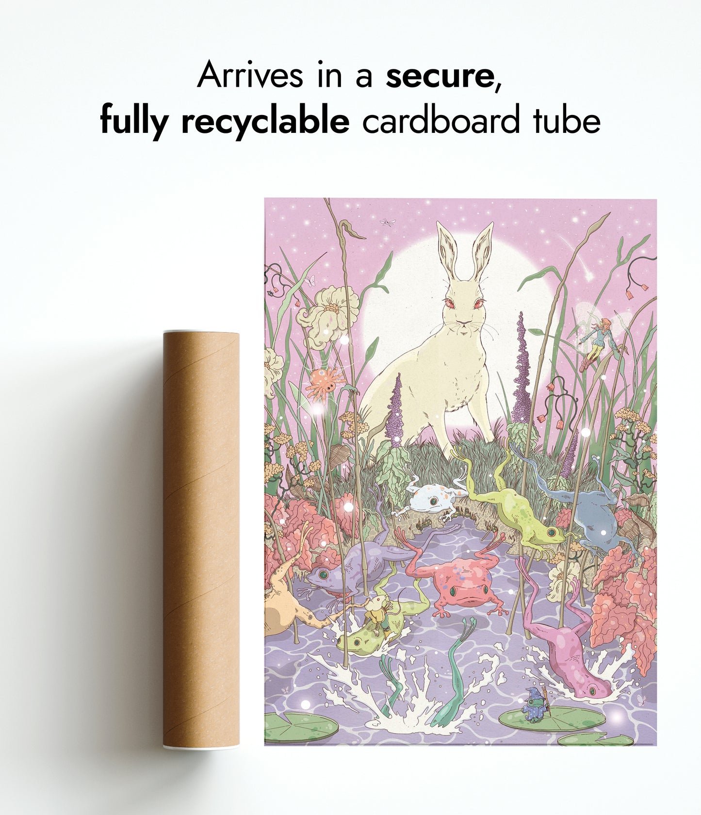 The Hare and the Frogs