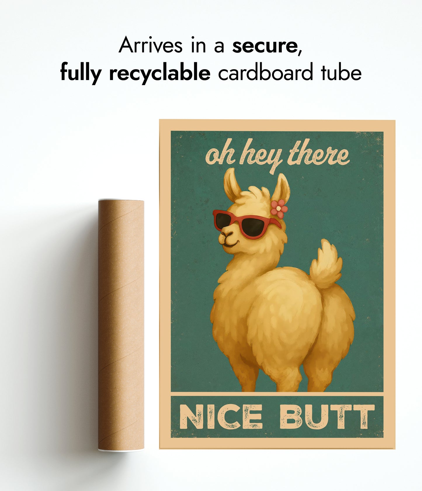 Oh, hallo! Netter Hintern