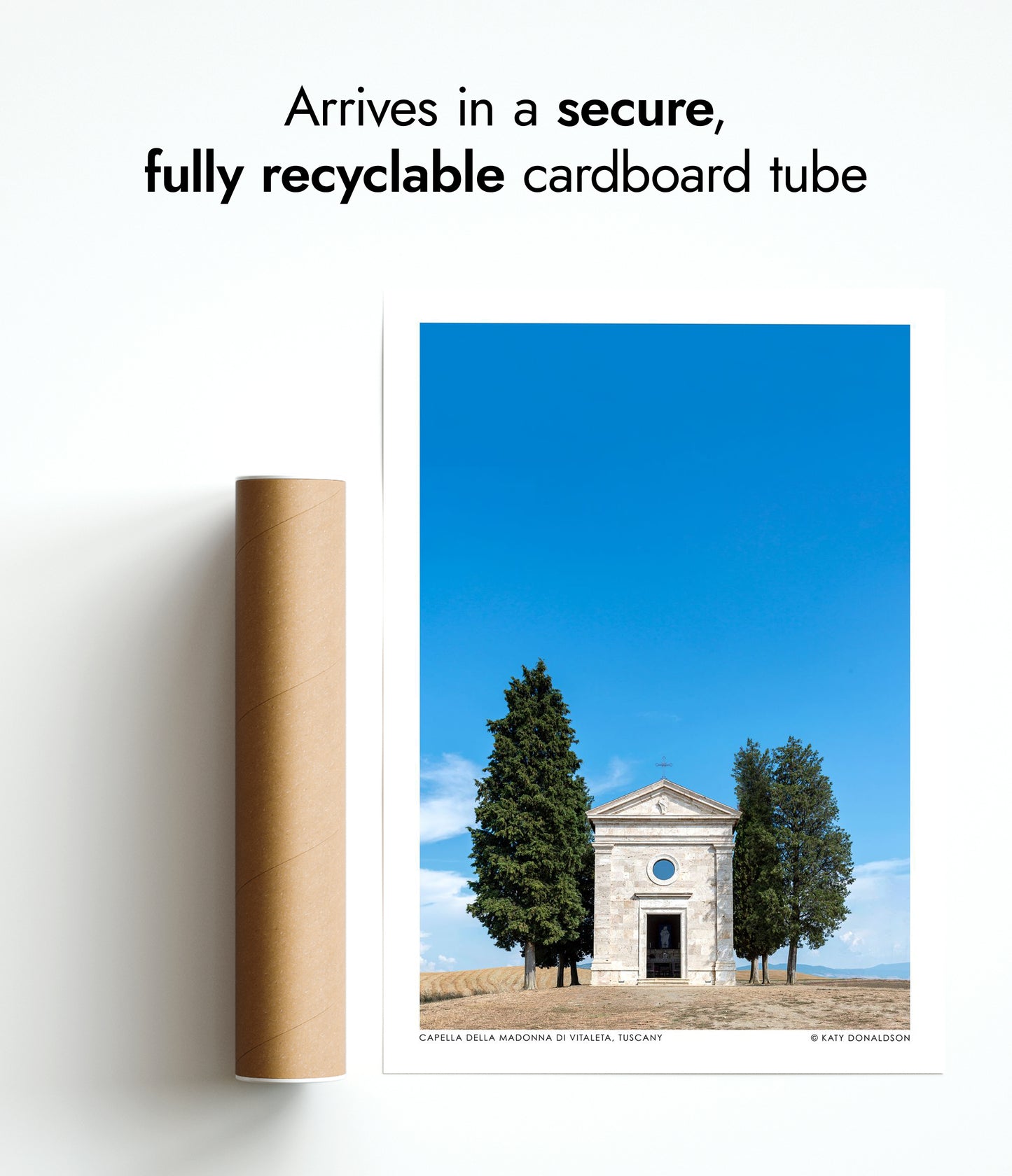 Capella Della Madonna Di Vitaleta, Toscana Porträtt