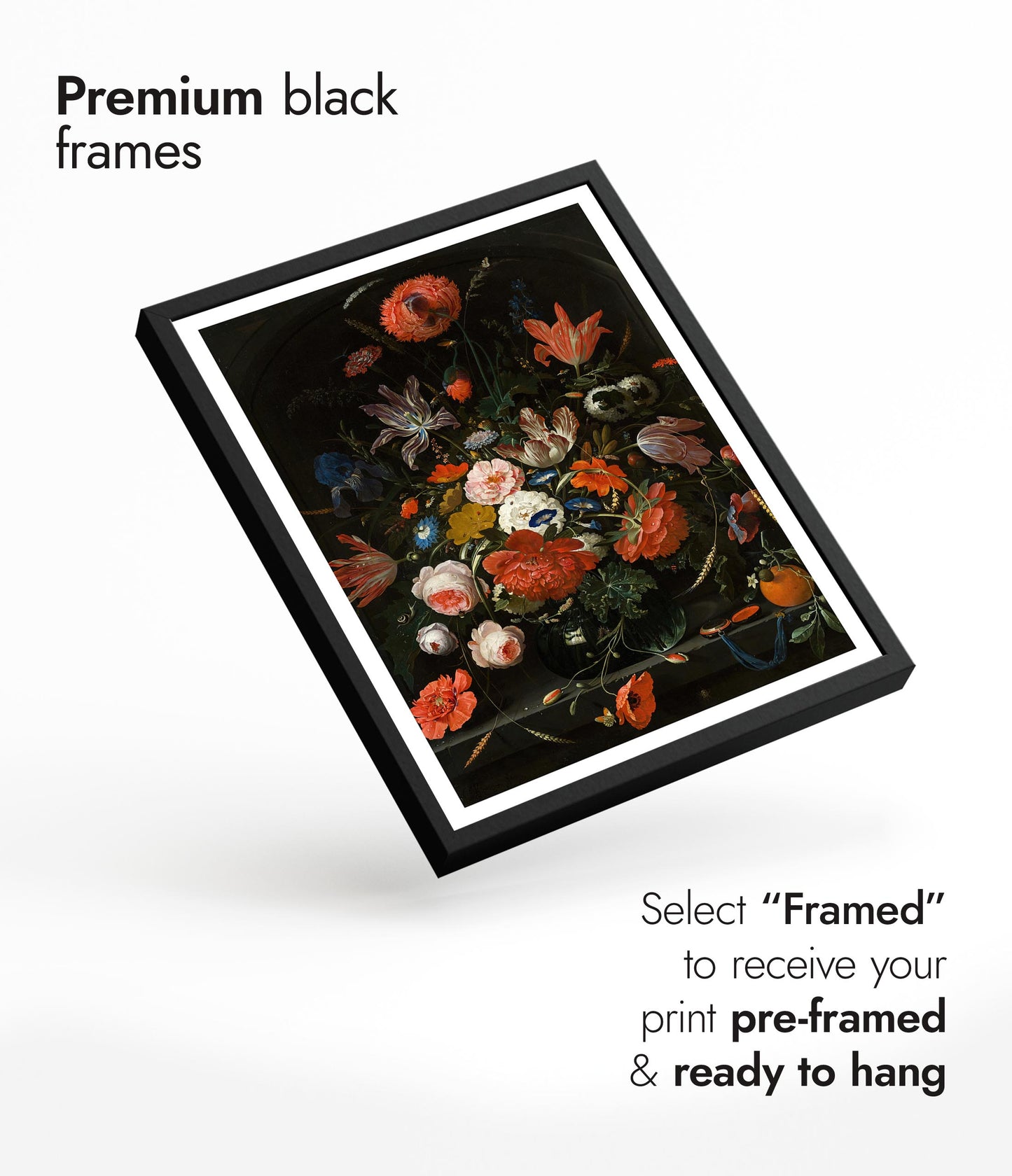 Blommor i en glasvas