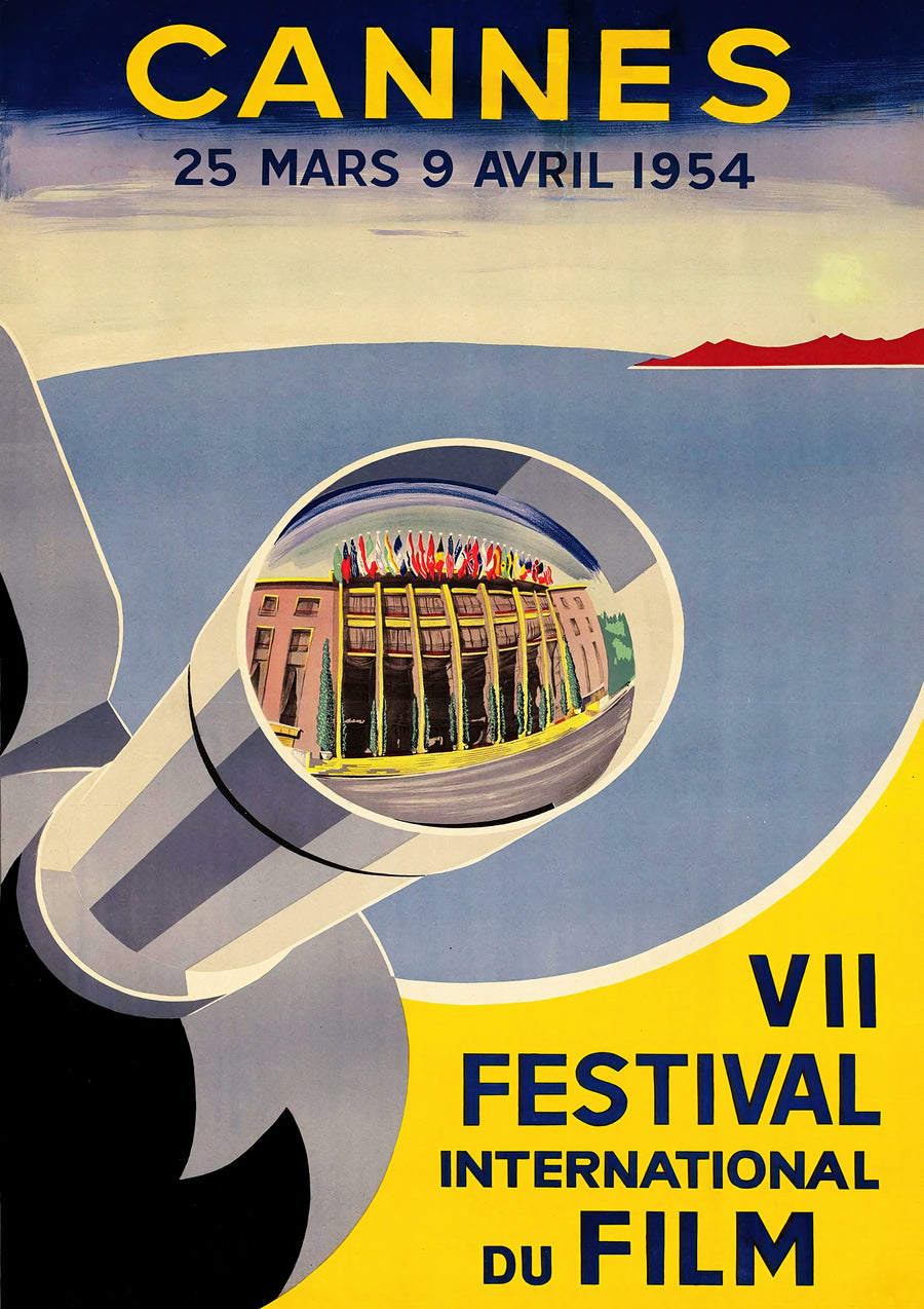 Cannes Film Festival 1954 - Print Only frame