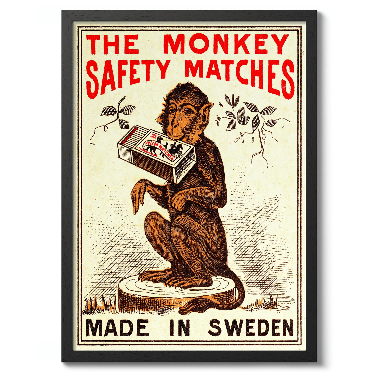 Allumettes de sécurité Monkey