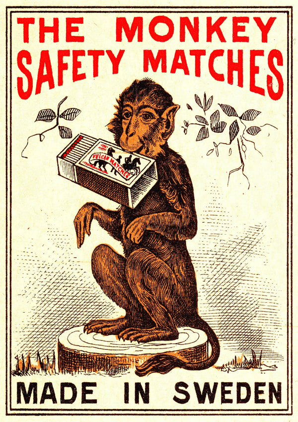 Allumettes de sécurité Monkey