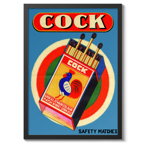 Cock Matchbox