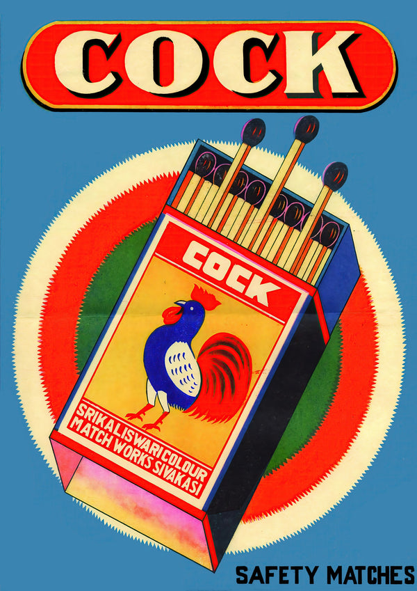 Cock Matchbox