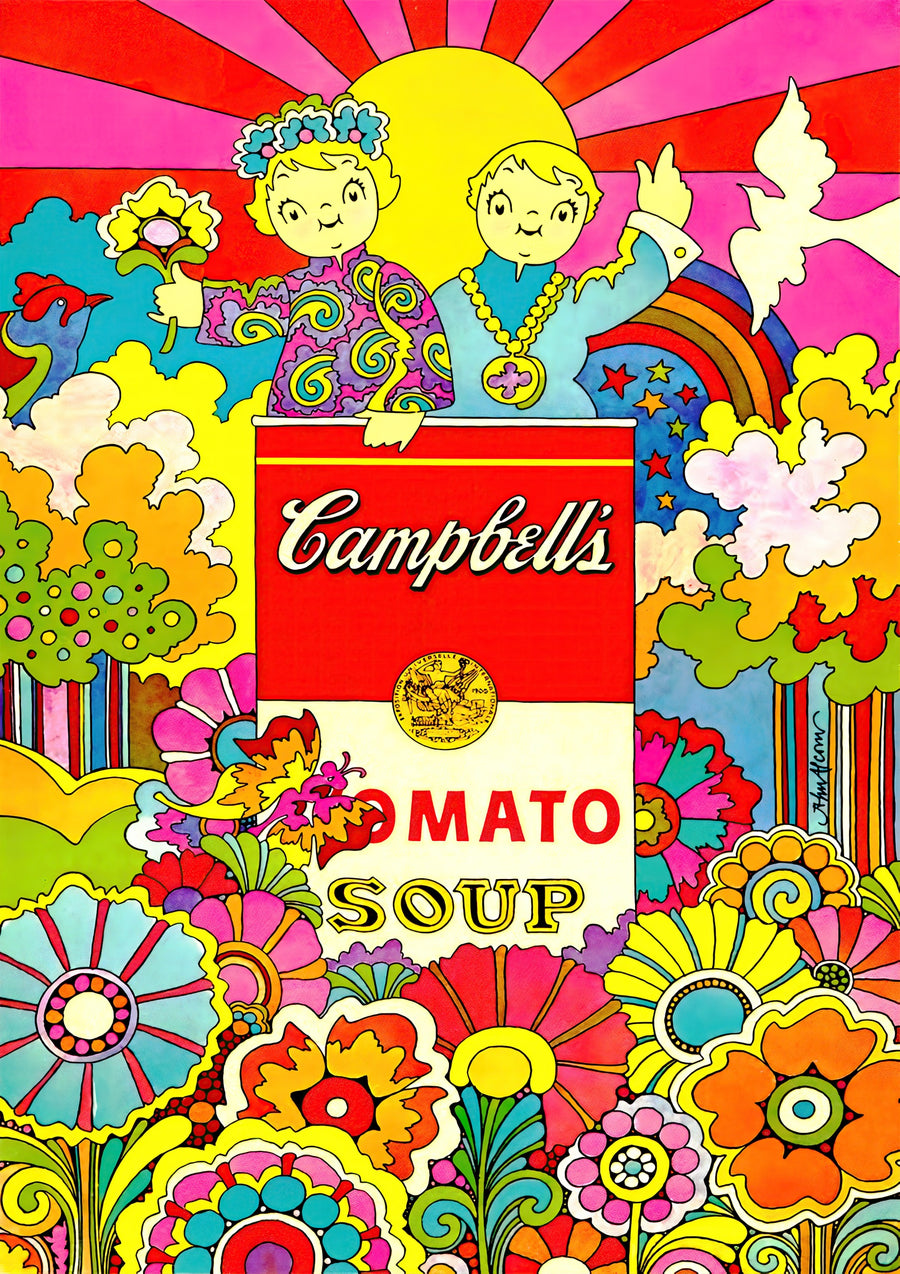 Campbell's Soppa - Print Only frame