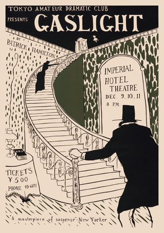 Gaslight - Tokyo Amateur Dramatic Club print