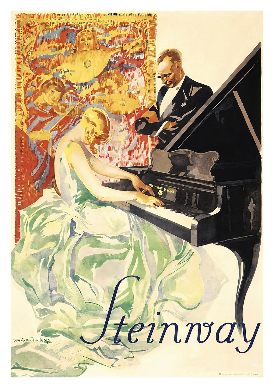 Steinway Piano - Print Only frame