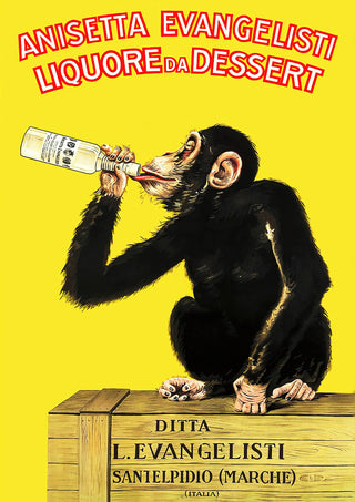 Anisetta Evangelisti Liquour print