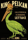 Laitue King Pélican print