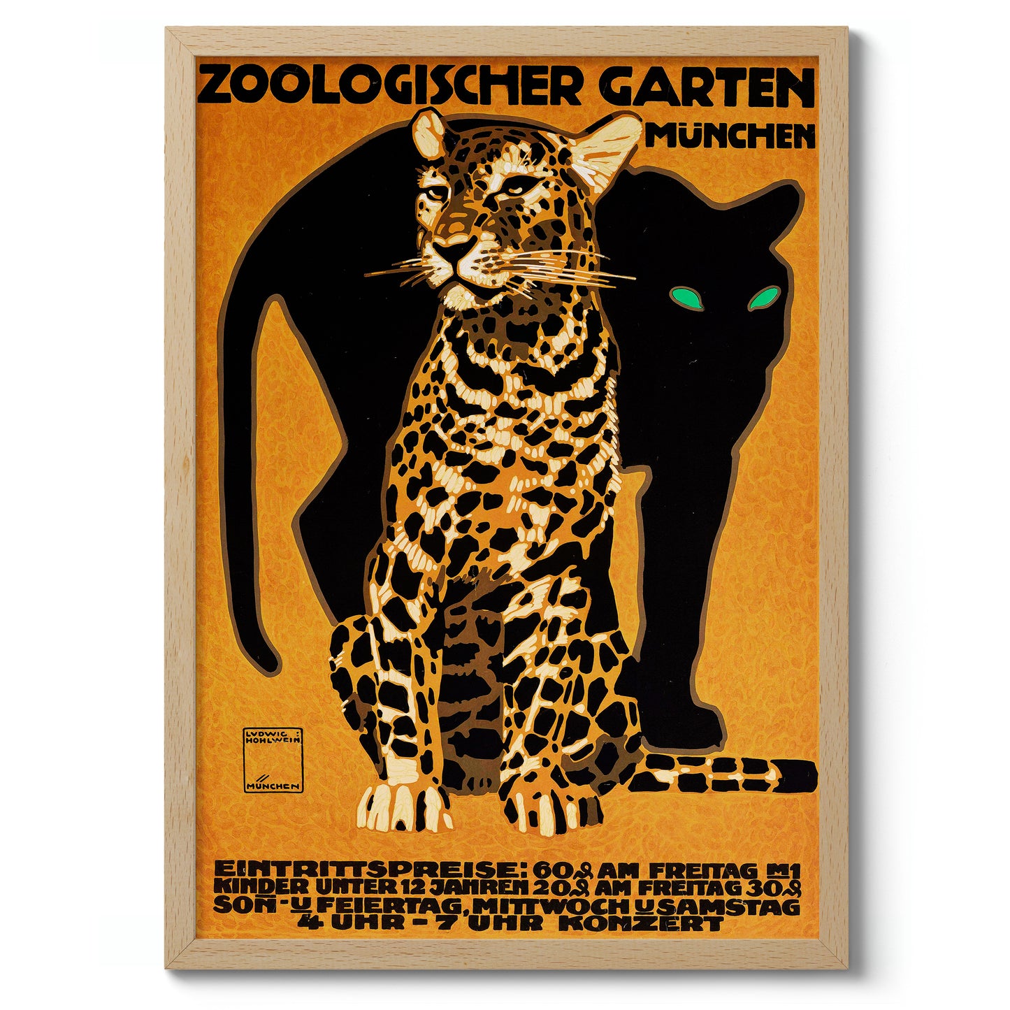 Fläckig leopard, München