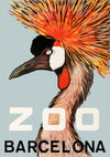 Barcelona Zoo print